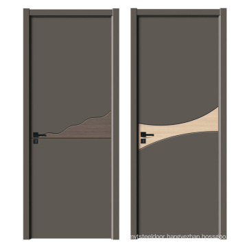 GO-AT21 modern interior door panel  wood veneer door skin